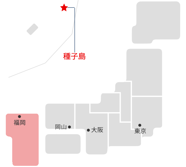 種子島マップ