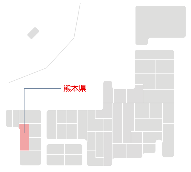 熊本県マップ