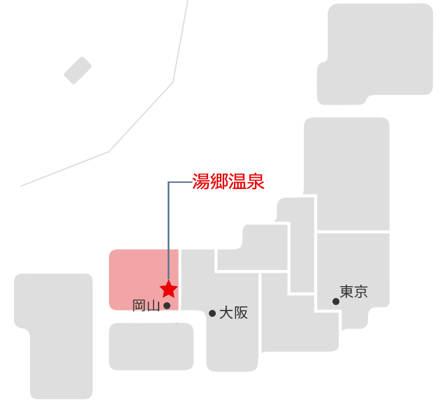 湯郷温泉マップ