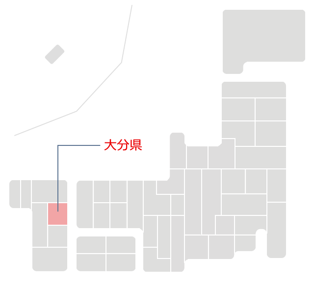 大分県マップ