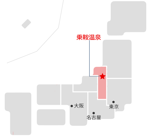 乗鞍温泉マップ