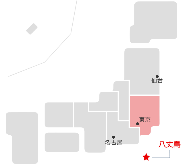 八丈島マップ