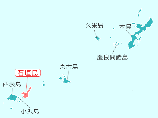 石垣島マップ