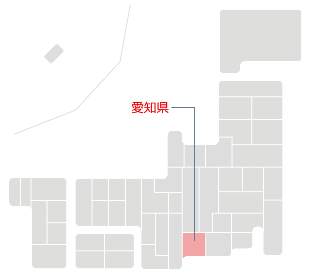 愛知県マップ