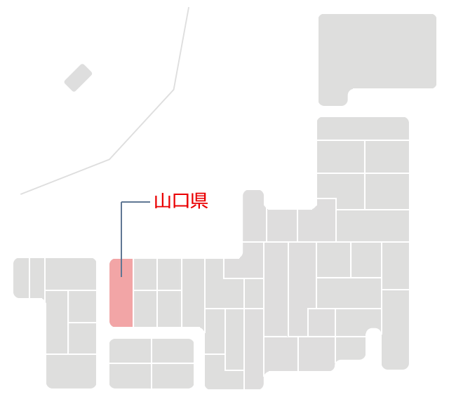 山口県マップ
