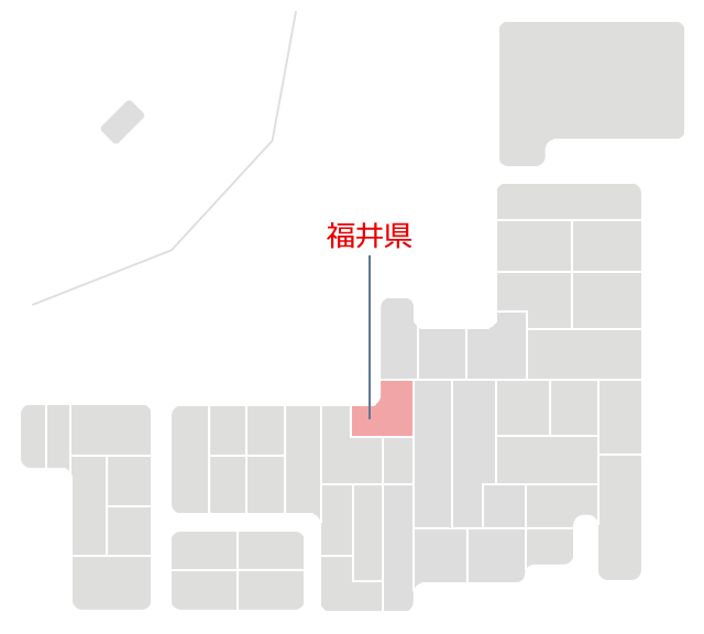福井県マップ