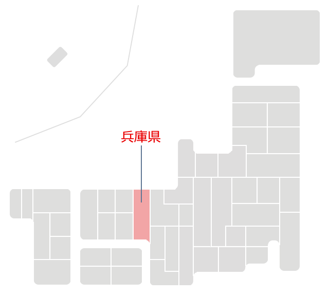 兵庫県マップ