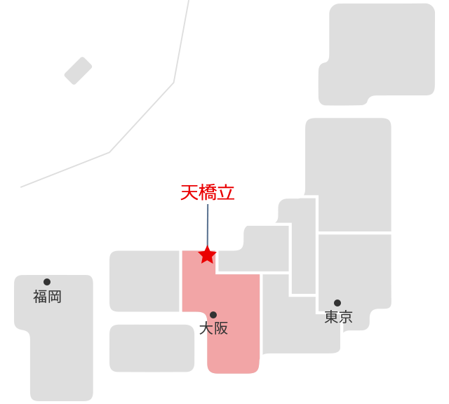 天橋立マップ