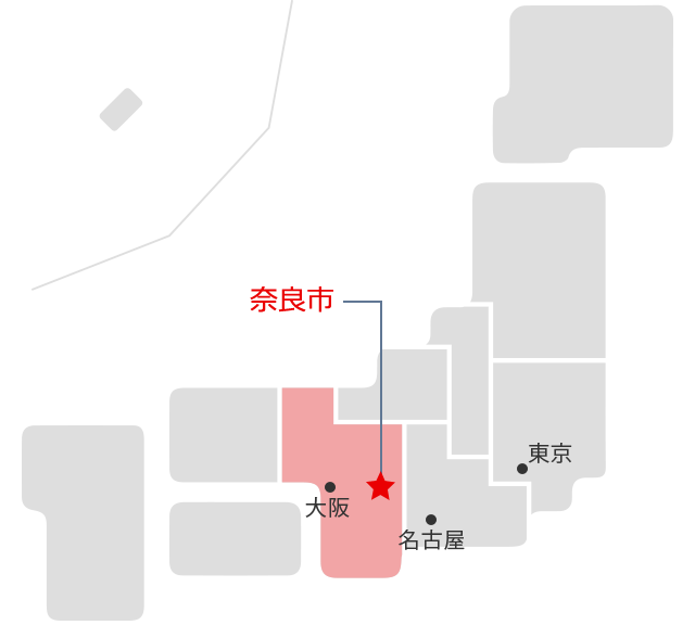 奈良市マップ