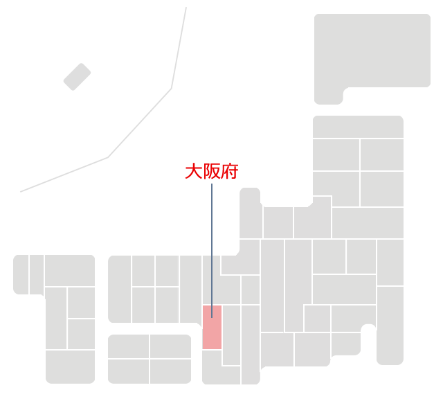 大阪府マップ