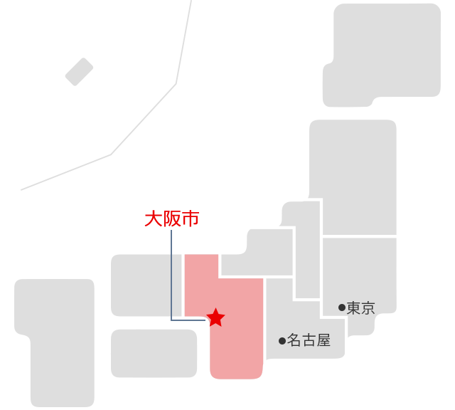 大阪市マップ