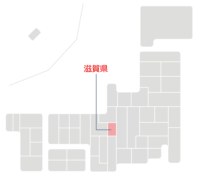 滋賀県マップ