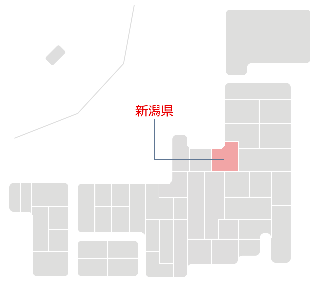 新潟県マップ