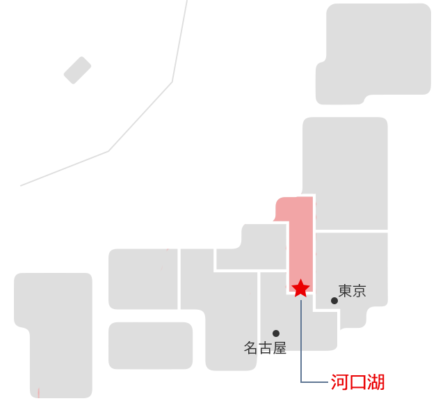 河口湖マップ