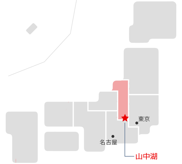 山中湖マップ