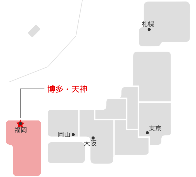 博多・天神マップ