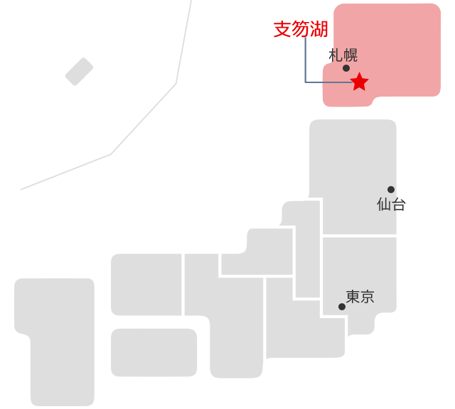 支笏湖MAP