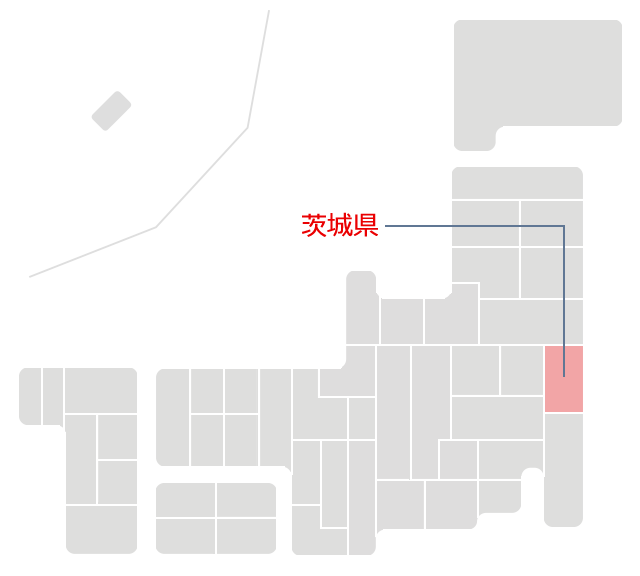 茨城県マップ